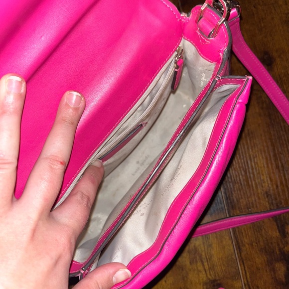 Kate Spade Pink Leather puffy Crossbody Bag - Picture 10 of 15